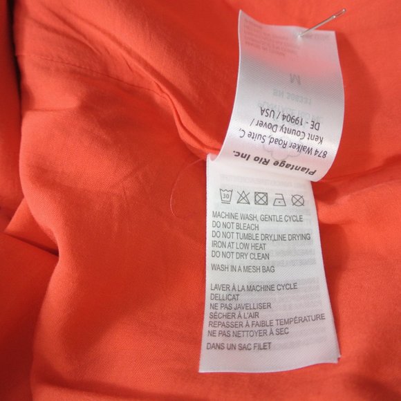 NEW Farm Rio Summer Sunrise Mixed Palm Maxi Dress Size M #1434 - Picture 13 of 13